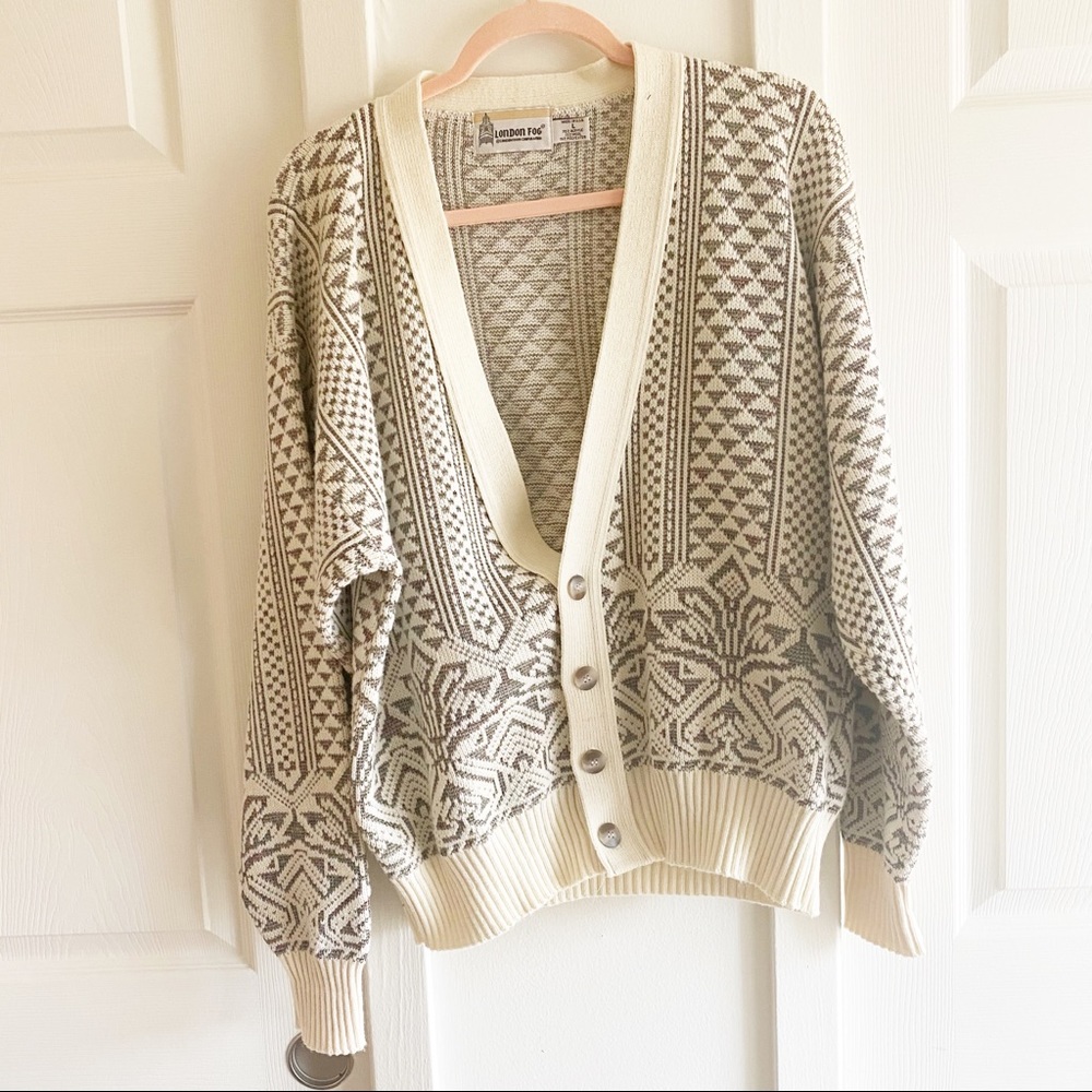 Vintage London Fog cardigan